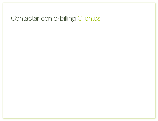 e-billing Clientes