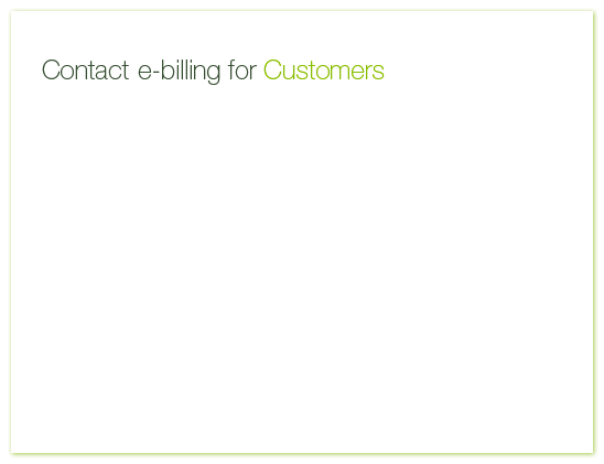 contact e-billing